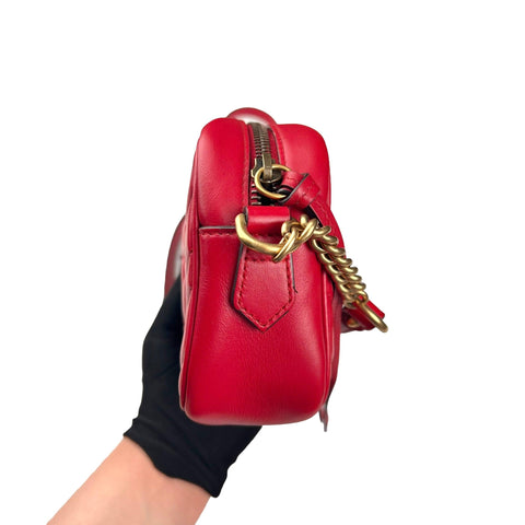 Gucci GG Marmont Leather Crossbody Bag