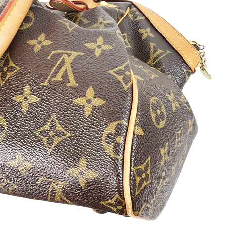 Louis Vuitton Tivoli Cloth Handbag - Loop Vintage