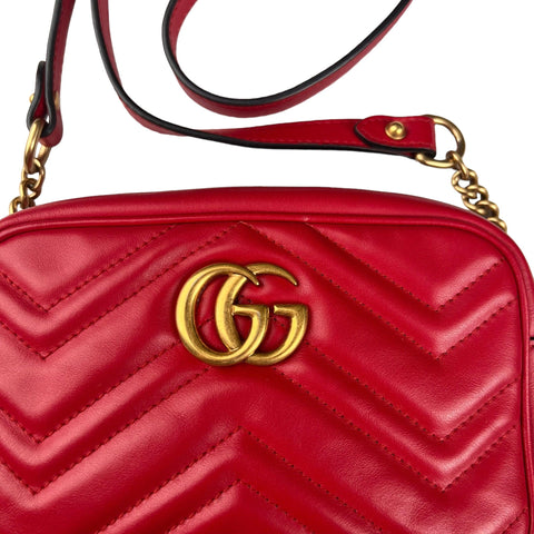 Gucci GG Marmont Leather Crossbody Bag