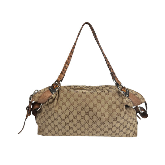 Gucci GG Canvas Bamboo Bar Large
