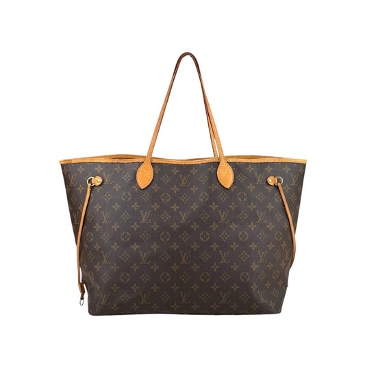 Louis Vuitton Neverfull Tote Bag Monogram Brown