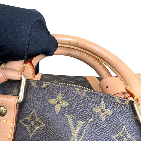 Louis Vuitton Keepall55 Leather Travel Bag