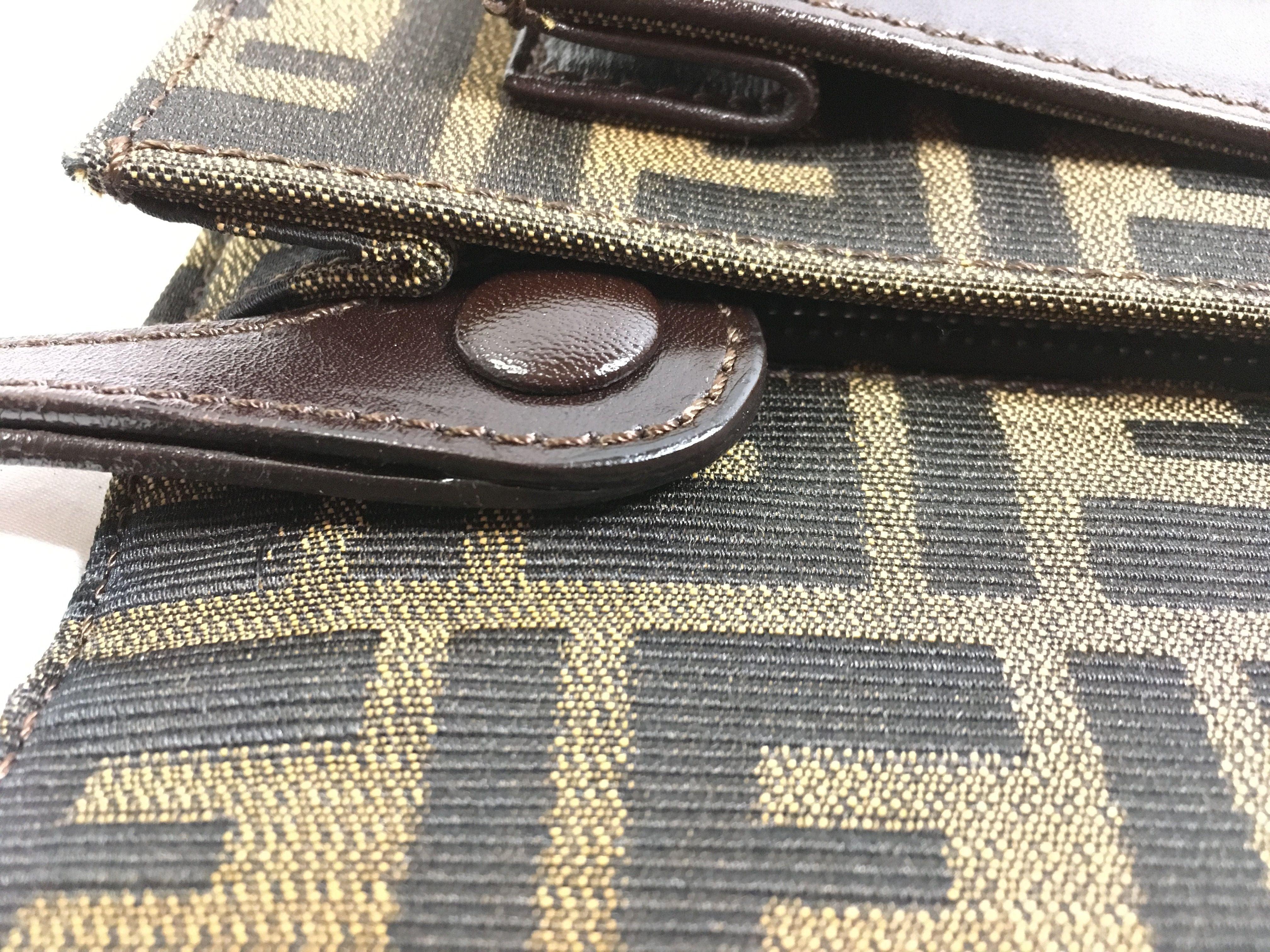 Fendi FLAT BAGUETTE CLOTH HANDBAG - Loop Vintage