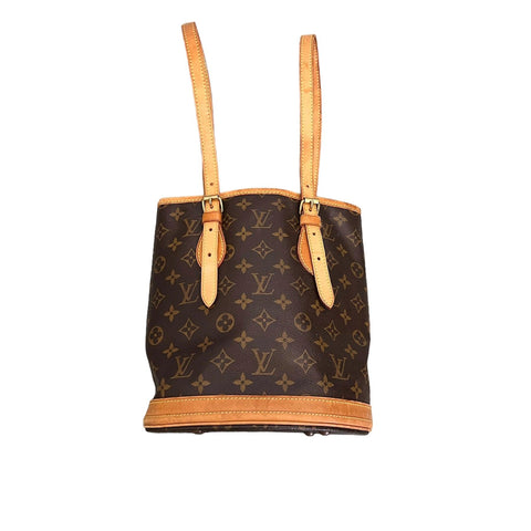 Louis Vuitton  Bucket leather handbag - Loop Vintage