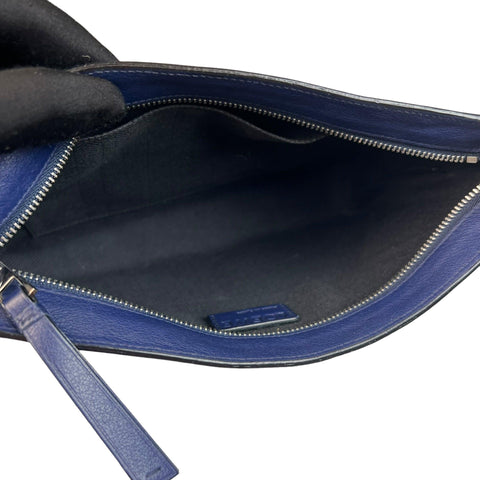Loewe Puzzle Blue Pochette Anagram Shoulder Bag