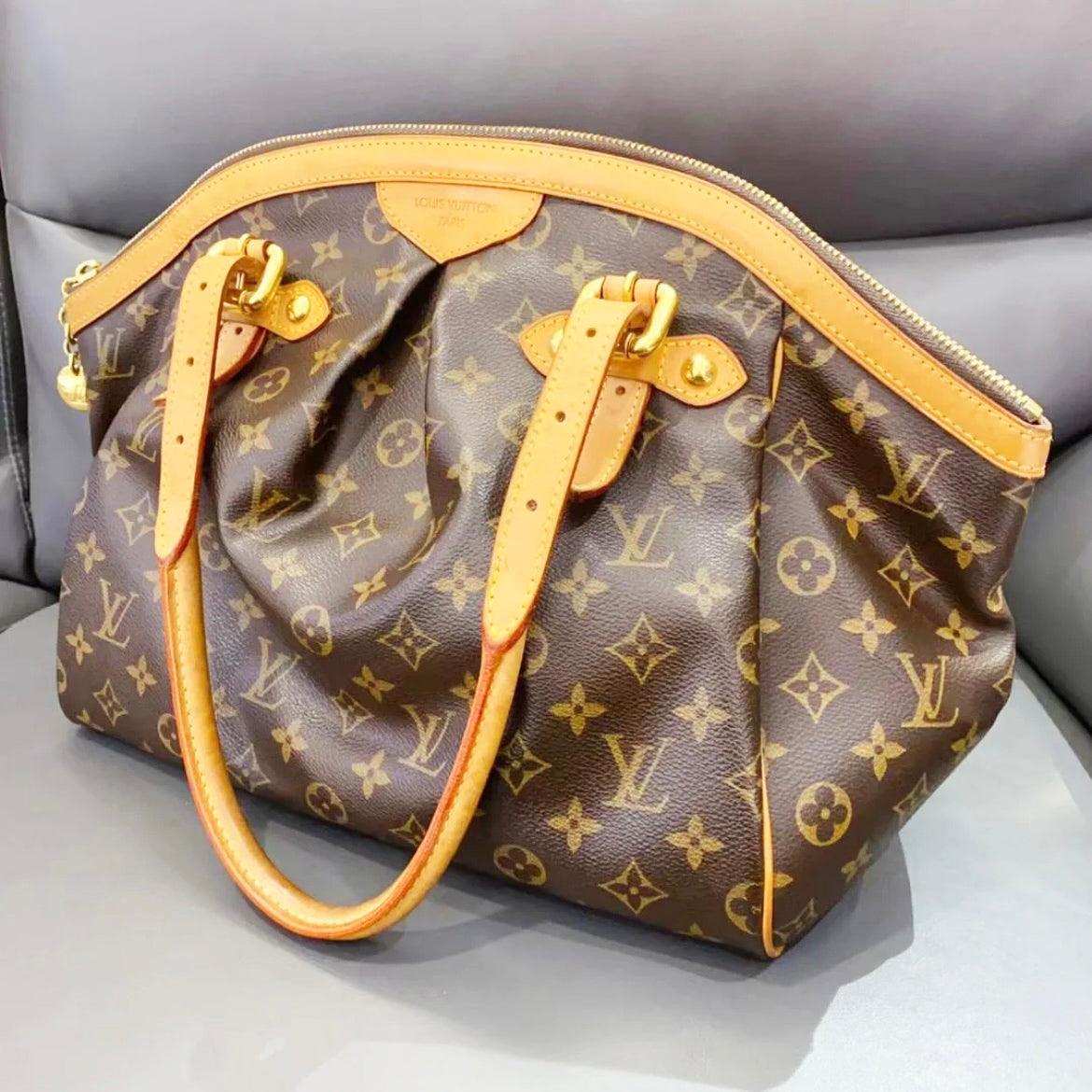 Louis Vuitton Tivoli Cloth Handbag - Loop Vintage