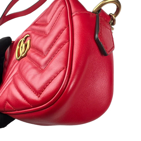 Gucci GG Marmont Leather Crossbody Bag