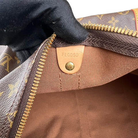 Louis Vuitton Keepall55 Leather Travel Bag