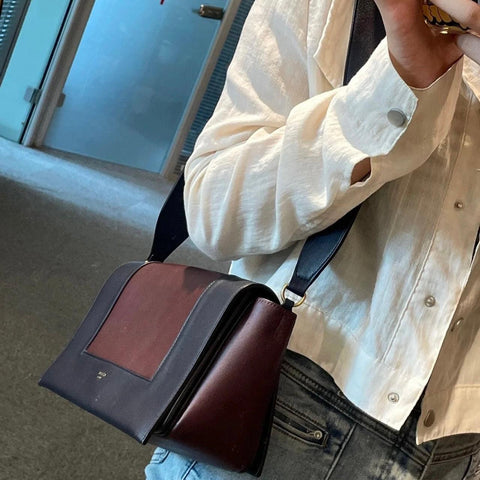 Celine Frame Leather Crossbody Bag
