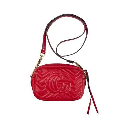 Gucci GG Marmont Leather Crossbody Bag
