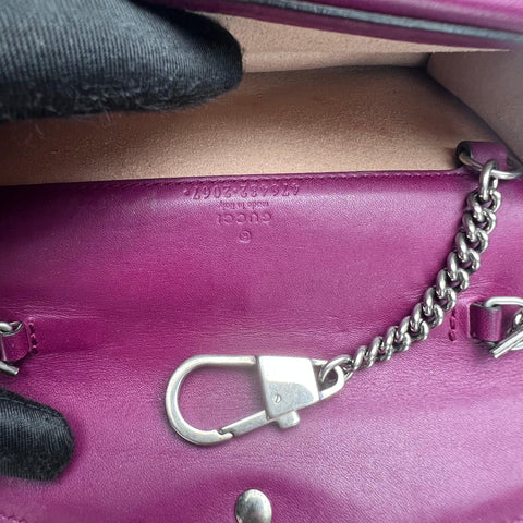 Gucci  Dionysus Super Mini velvet handbag