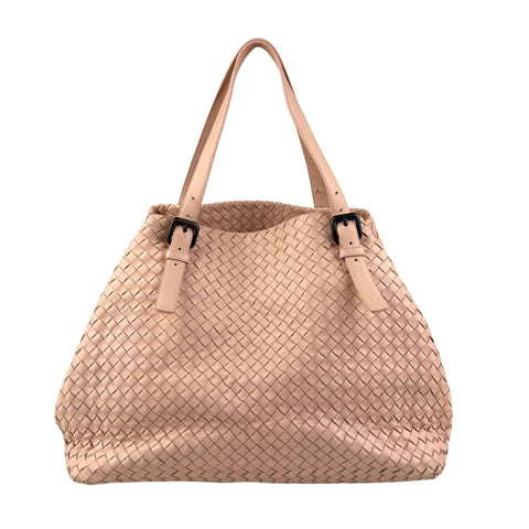 Bottega Veneta Nappa Intrecciato Leather Tote