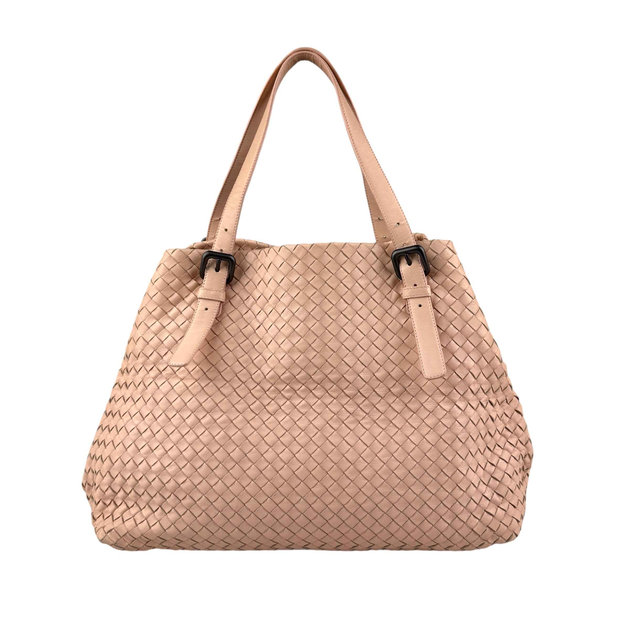 Bottega Veneta Nappa Intrecciato Leather Tote