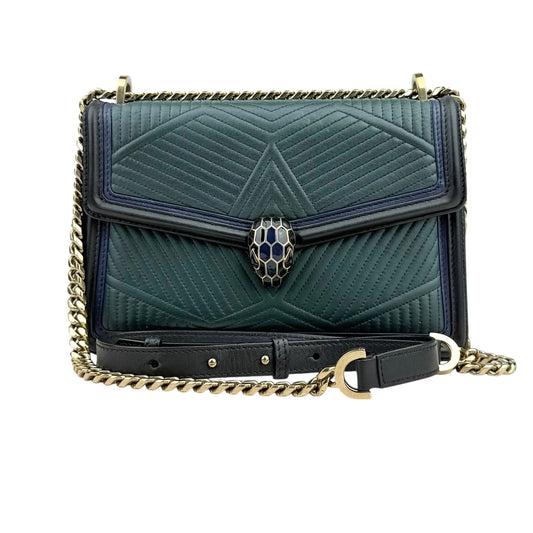 Bvlgari Serpenti leather crossbody bag