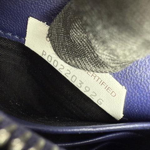 Bottega Veneta Monalisa Purple Atlantic Intrecciato Chain Wallet