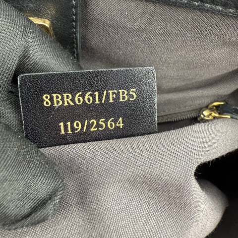 Fendi Black Zucca Coated Canvas Tote