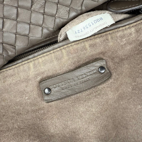 Bottega Veneta Brown Intrecciato Cesta Tote Dark brown