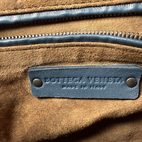 Bottega Veneta Nappa Intrecciato Mosaic Boston Mist Brique