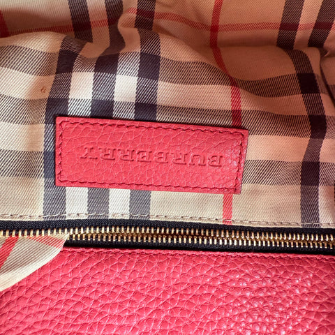 Burberry Leah Crossbody Bag Pebbled Leather Small