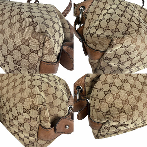 Gucci GG Canvas Bamboo Bar Large