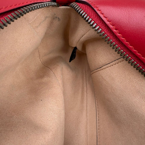 Gucci Red GG Marmont Matelasse Crossbody Bag