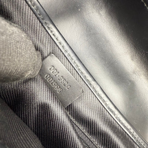 Gucci Jackie Flap in Black GG Canvas