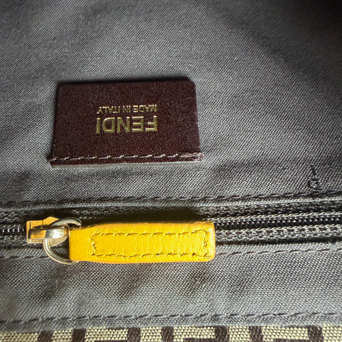 Fendi Zucchino FF Messenger Bag