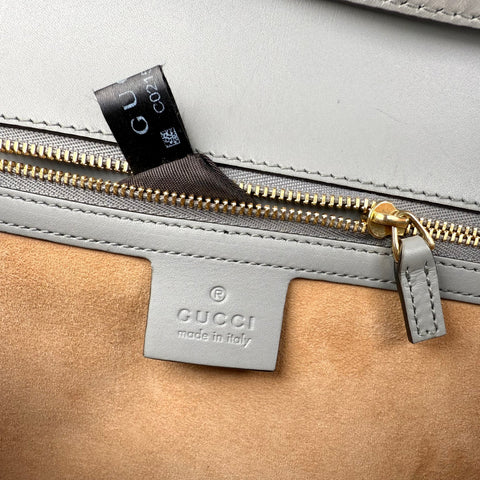 Gucci floral embroidered leather sequin sylvie shoulder bag