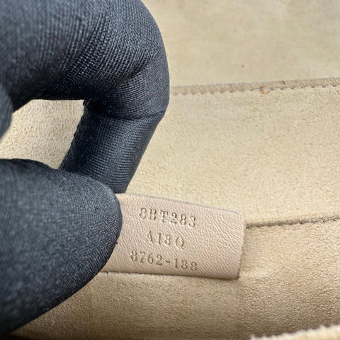 Fendi Dotcom Leather Shoulder Bag Black