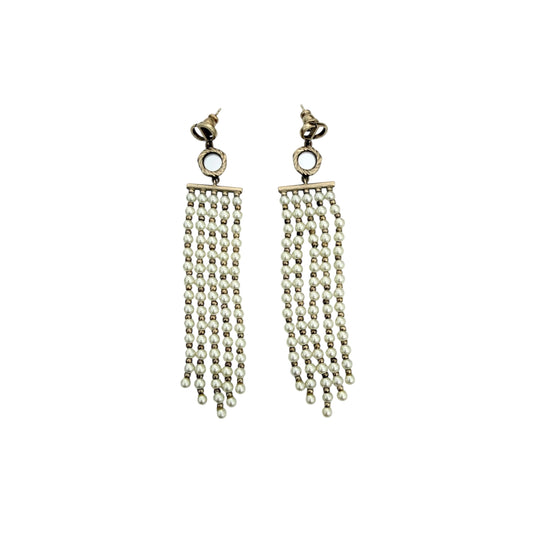 Pre-owned Christian Dior evolution Chain Drop Earrings main image