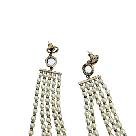 Christian Dior evolution Chain Drop Earrings