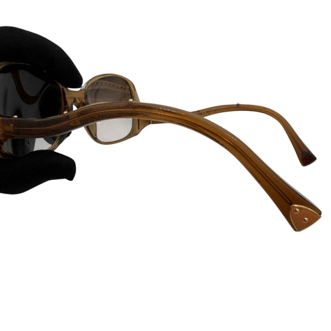 Louis Vuitton Gina Glitter Acetate Sunglasses Brown