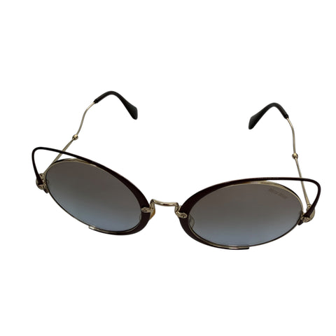 Pre-owned Miu Miu MU 51TS - R1J2H2 Pale Sunglasses