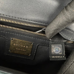Pre-owned bvlgari-serpenti-leather-crossbody-bag-front