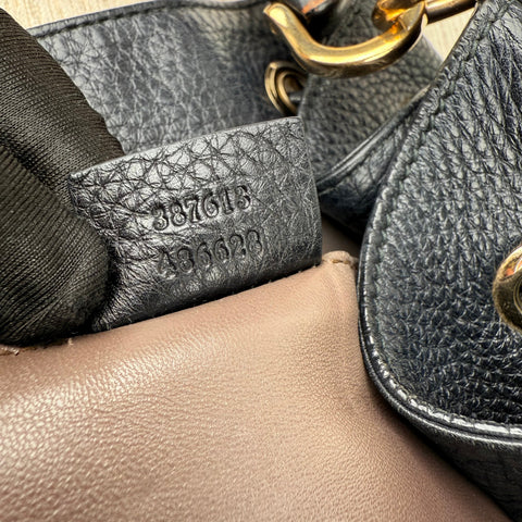 Gucci Bamboo Top Handle leather handbag