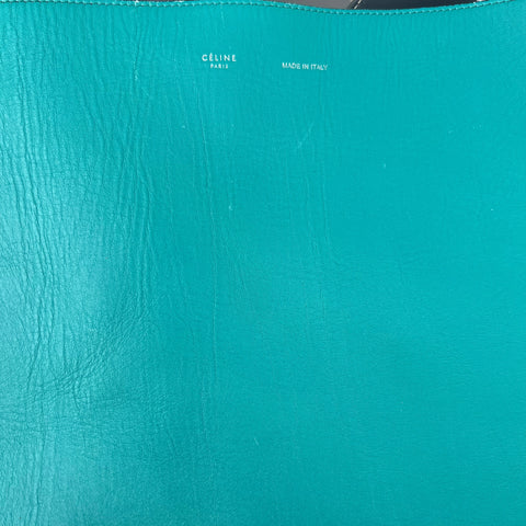 Celine Hobo in Blue Leather