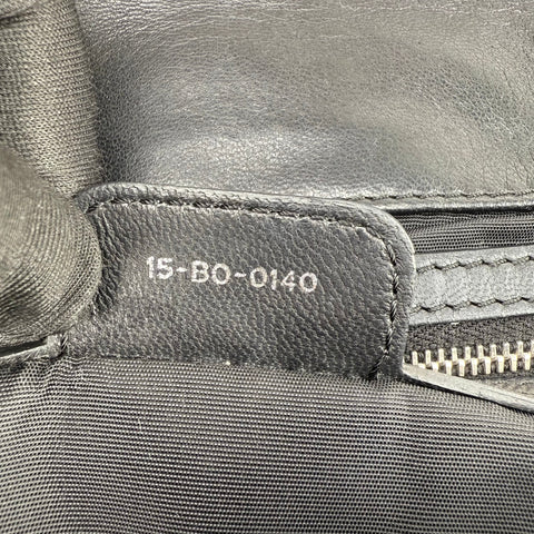 Dior Black Cannage Quilted Lambskin Large New Lock Flap Shoulder Bag