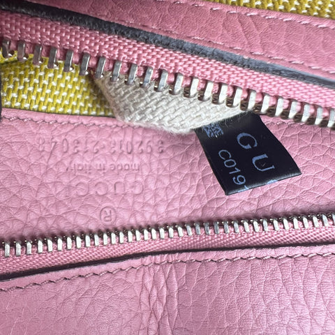 Gucci Bamboo Daily Top Handle leather handbag Daily Medium