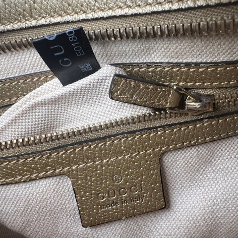 Gucci GG Canvas Tote Bag- Brown Satchel