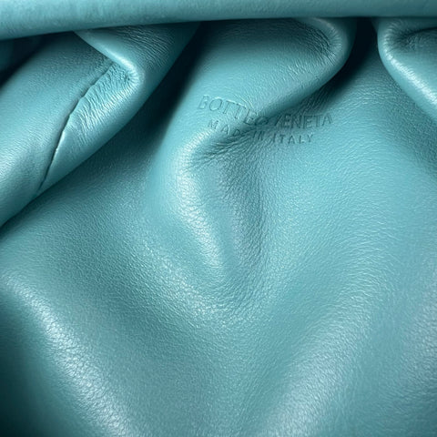 Bottega Veneta Mini Pouch Teal Leather Crossbody Clutch Bag Blue Light blueBotte