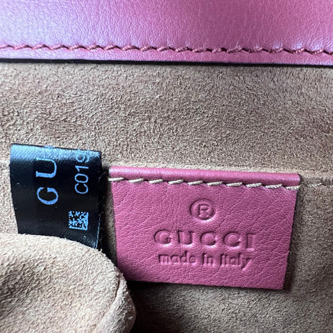 Gucci Supreme Bloom Supreme Padlock Shoulder Bag