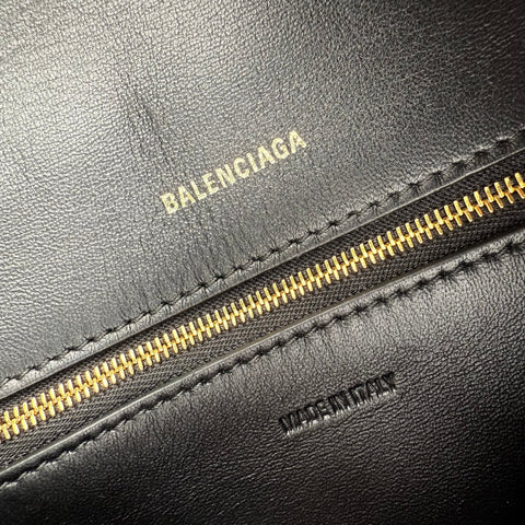 Balenciaga Downtown Black Veau (Calfskin)