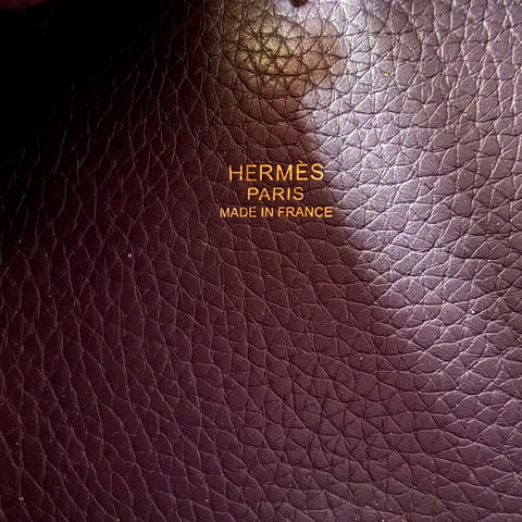Hermès Cassis Maurice Picotin Lock 18 Gold Hardware