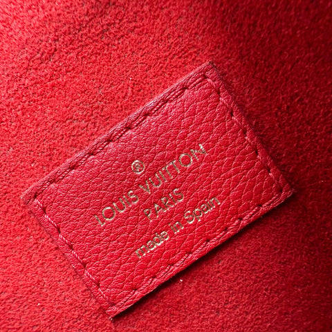 Louis Vuitton Victoire Handbag Monogram Canvas and Leather shoulder bag