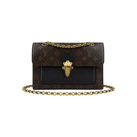 Louis Vuitton Monogram Canvas Black Victoire Bag