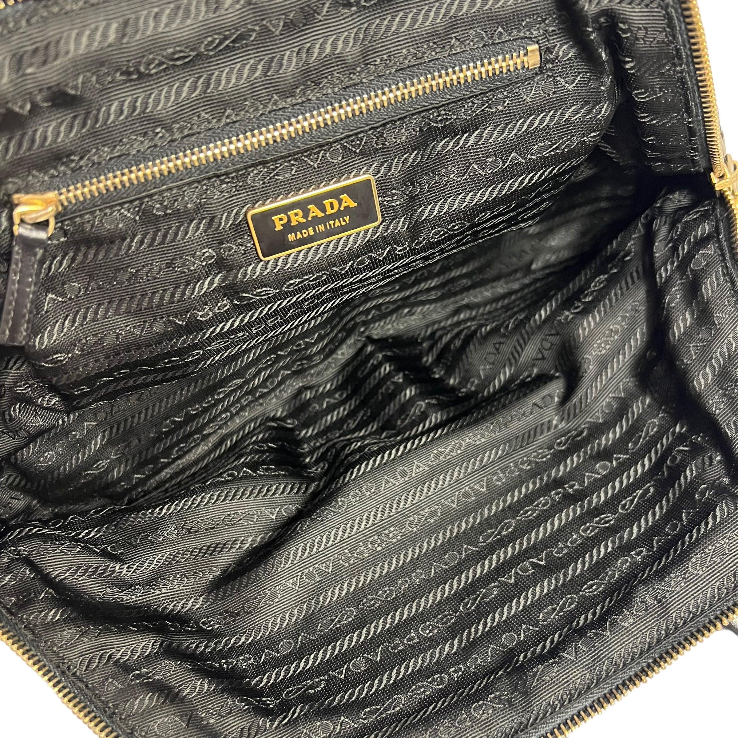 Prada Re-Nylon Cloth Handbag - Loop Vintage