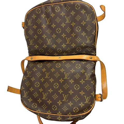 Louis Vuitton Saumur Leather Handbag - Loop Vintage