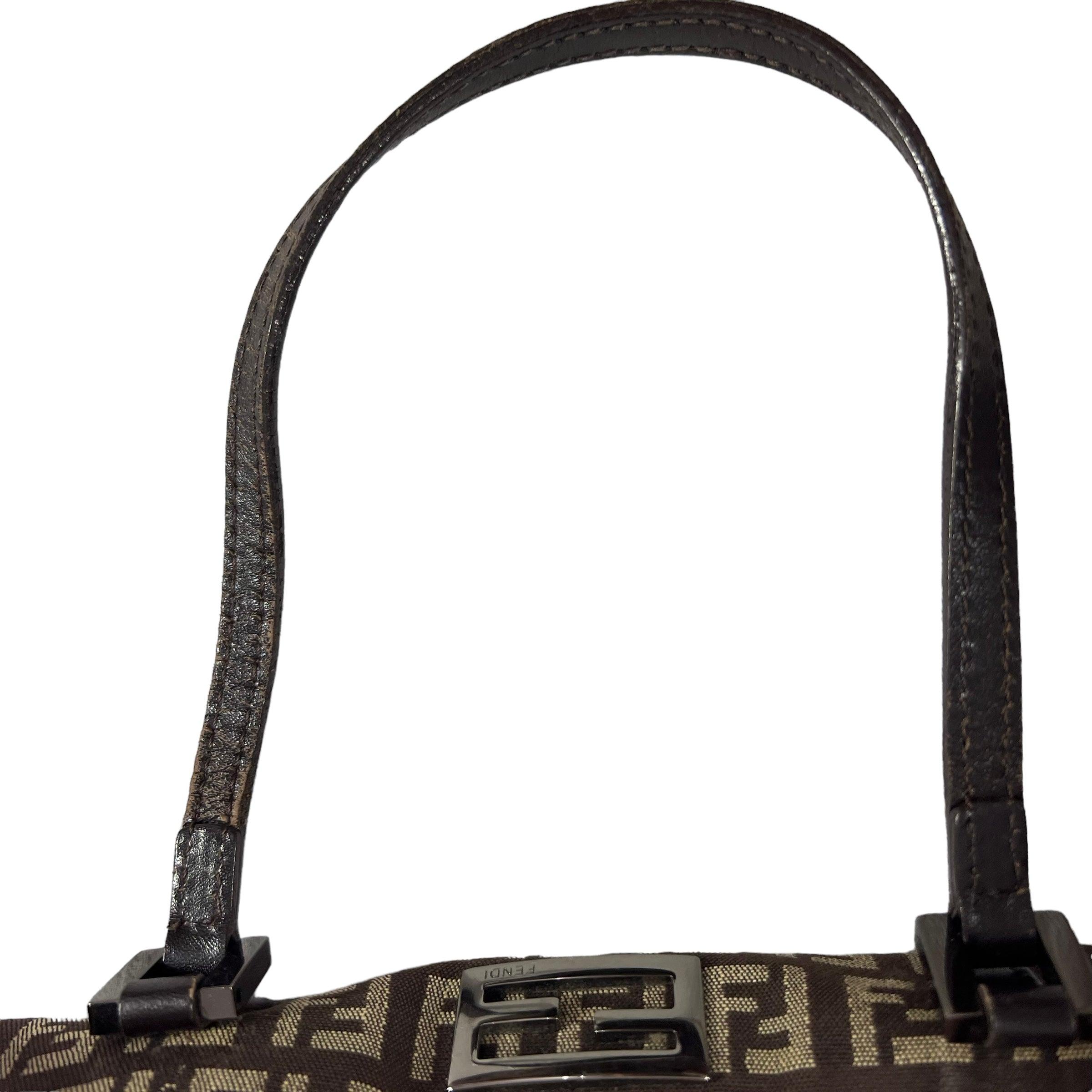 Fendi  Roll Bag Cloth Tote - Loop Vintage