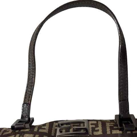 Fendi  Roll Bag Cloth Tote - Loop Vintage