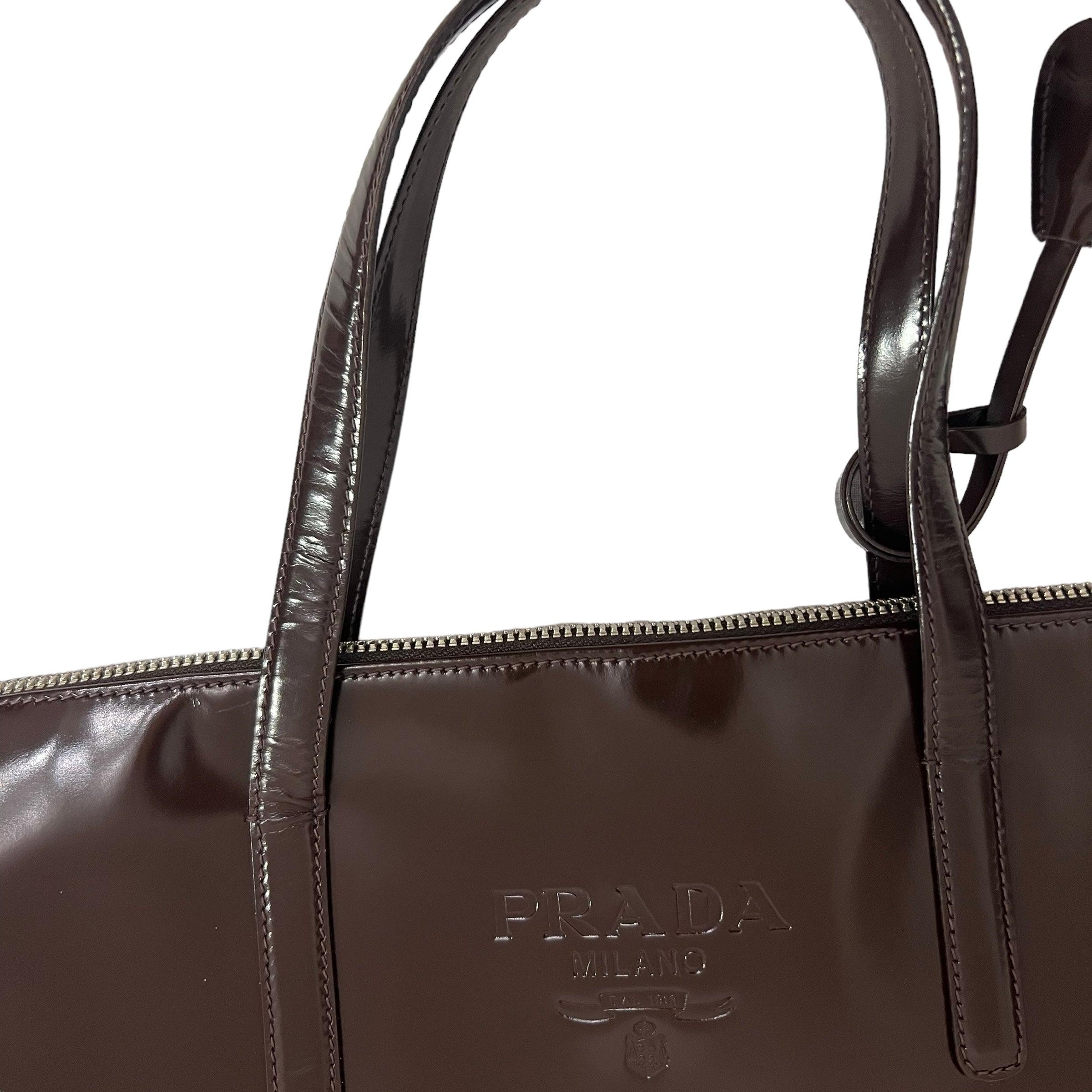 Prada Leather Patent Handbag - Loop Vintage